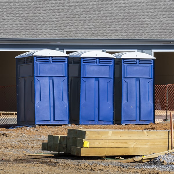 are there any restrictions on what items can be disposed of in the porta potties in Wilton Maine
